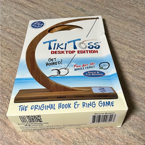 NWT Tiki Toss Desktop Edition The original hook & ring game - Picture 2 of 12